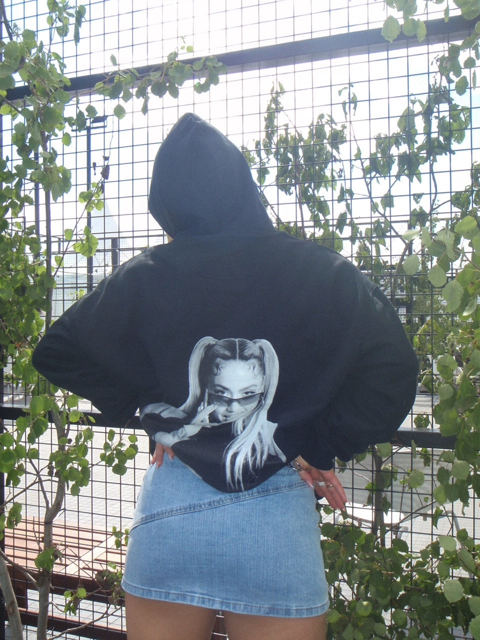 Julie Bergan Black Hoodie