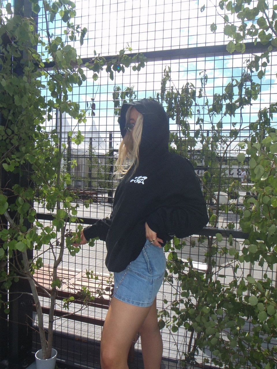 Julie Bergan Black Hoodie