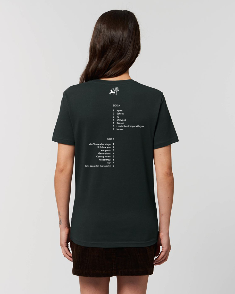 FAY WILDHAGEN BLACK T-SHIRT