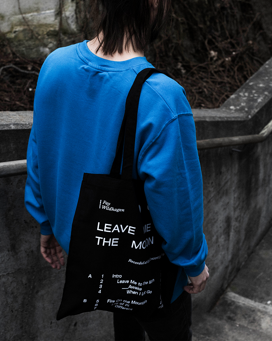 FAY WILDHAGEN LEAVE ME TO THE MOON TOTE BAG