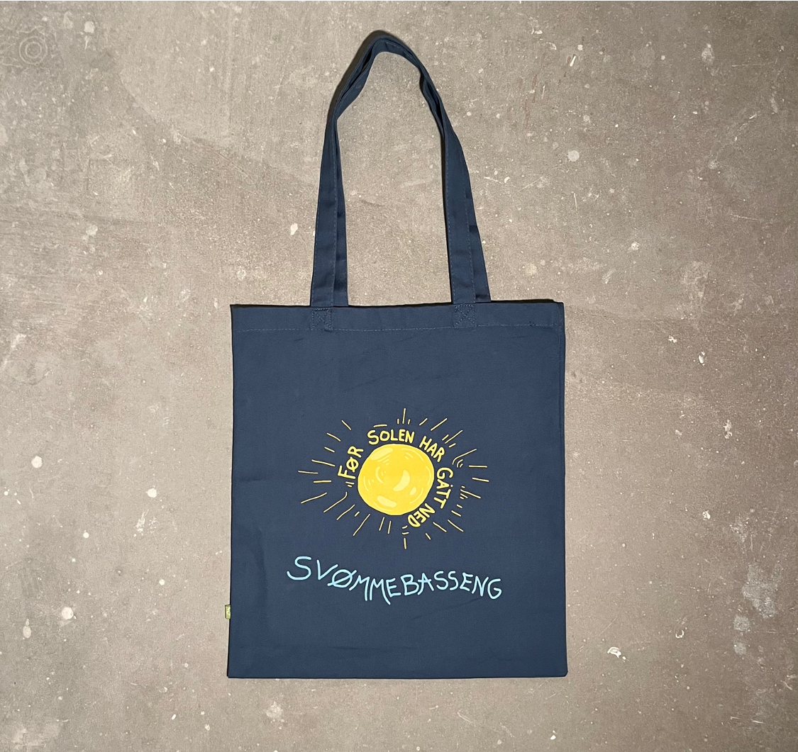 Blue Totebag Swimming pool