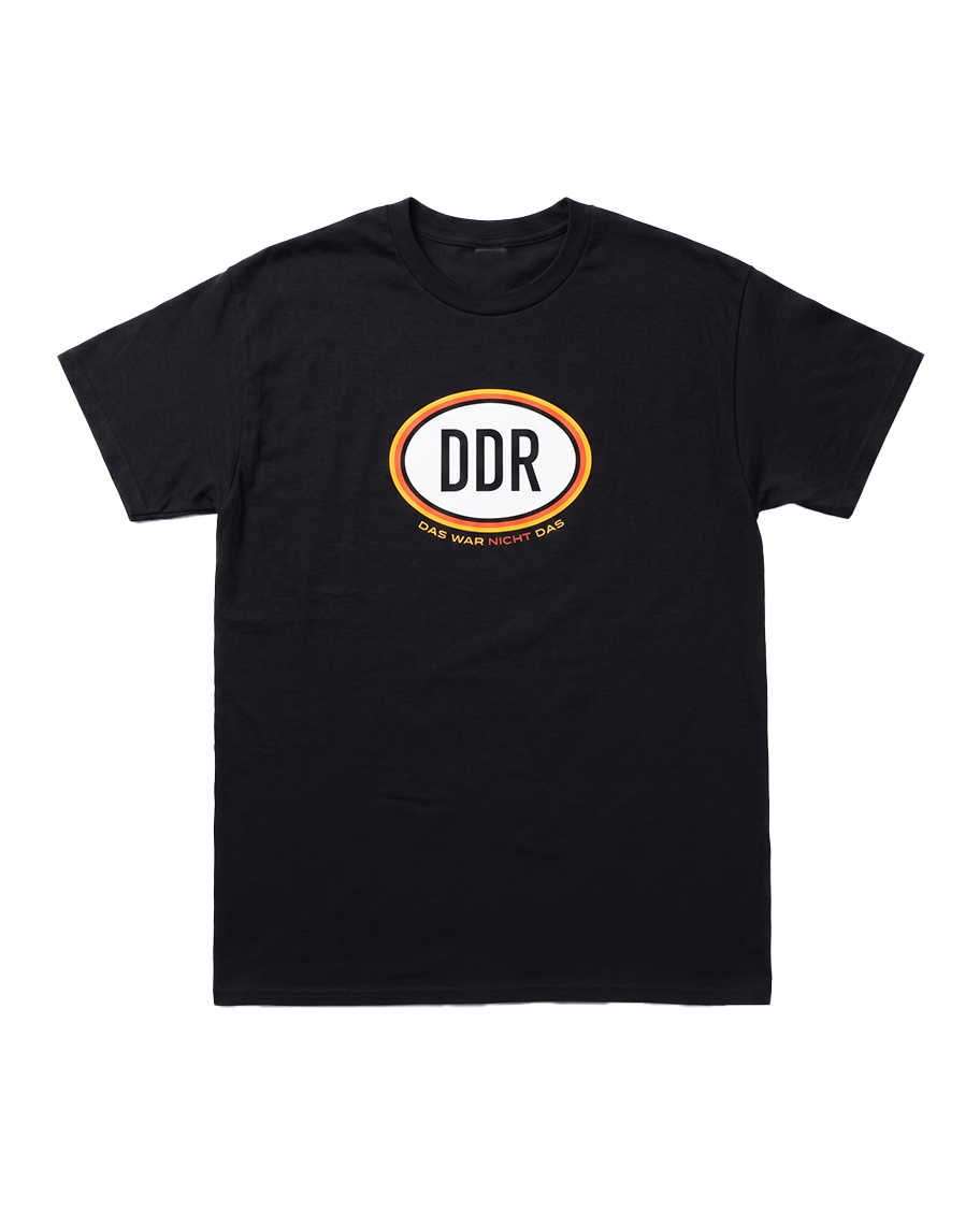 DDR T-SKJORTE (SORT)