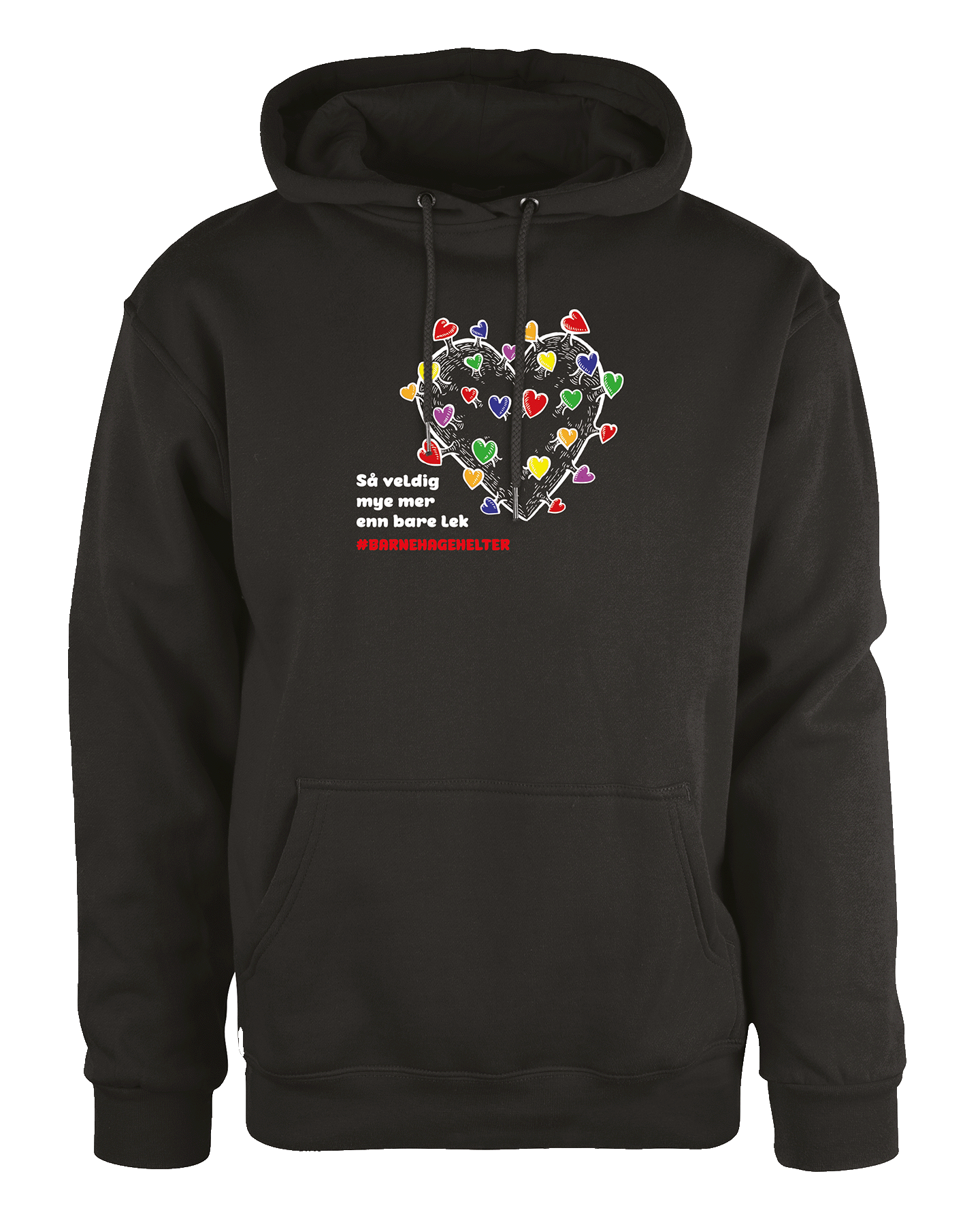 Kindergarten Heroes Hoodie Black 