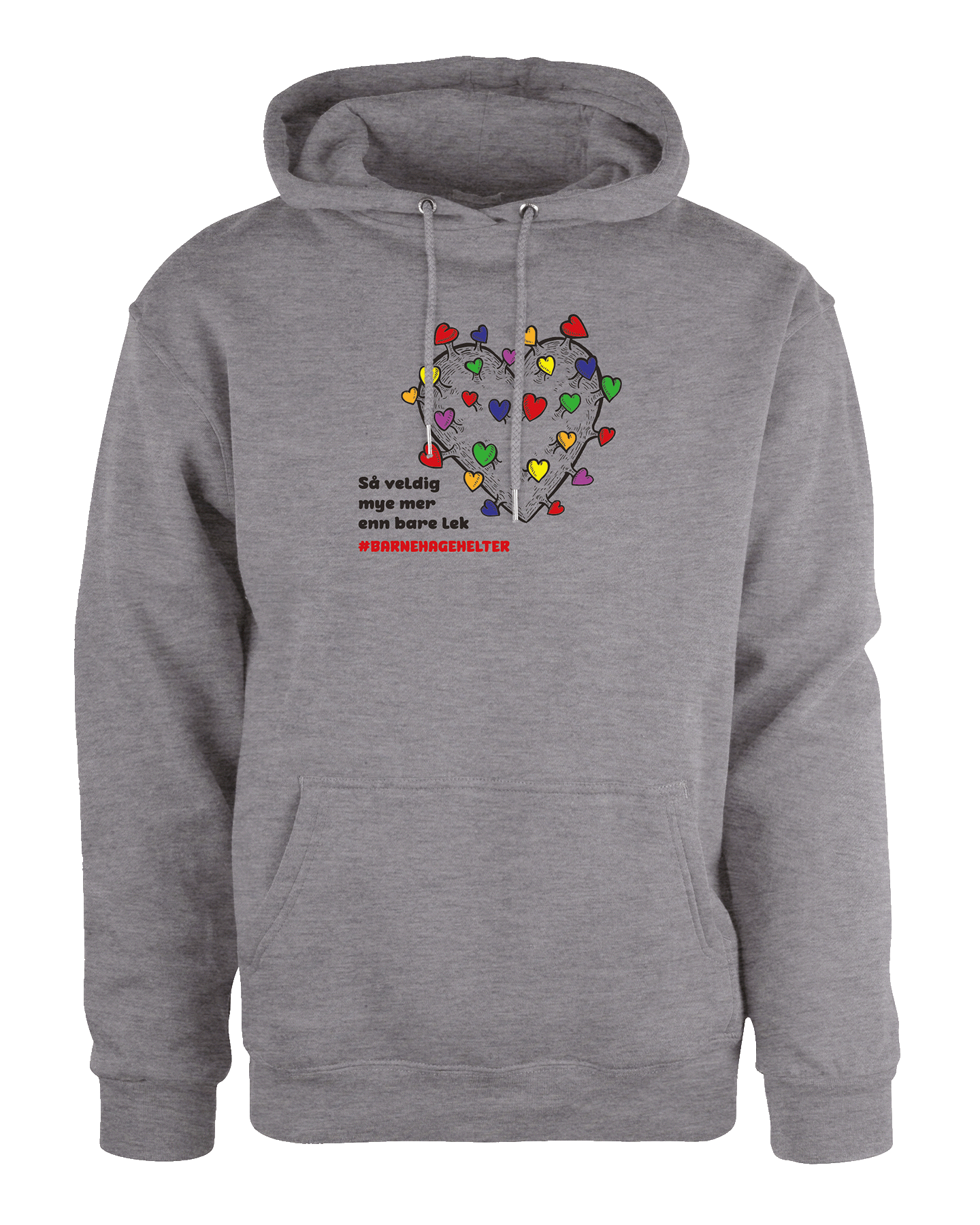 Kindergarten Heroes Hoodie Gray 