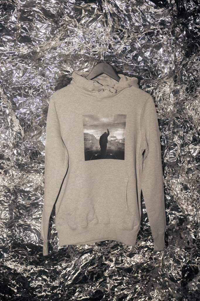 Raise your hand Gray Hoodie