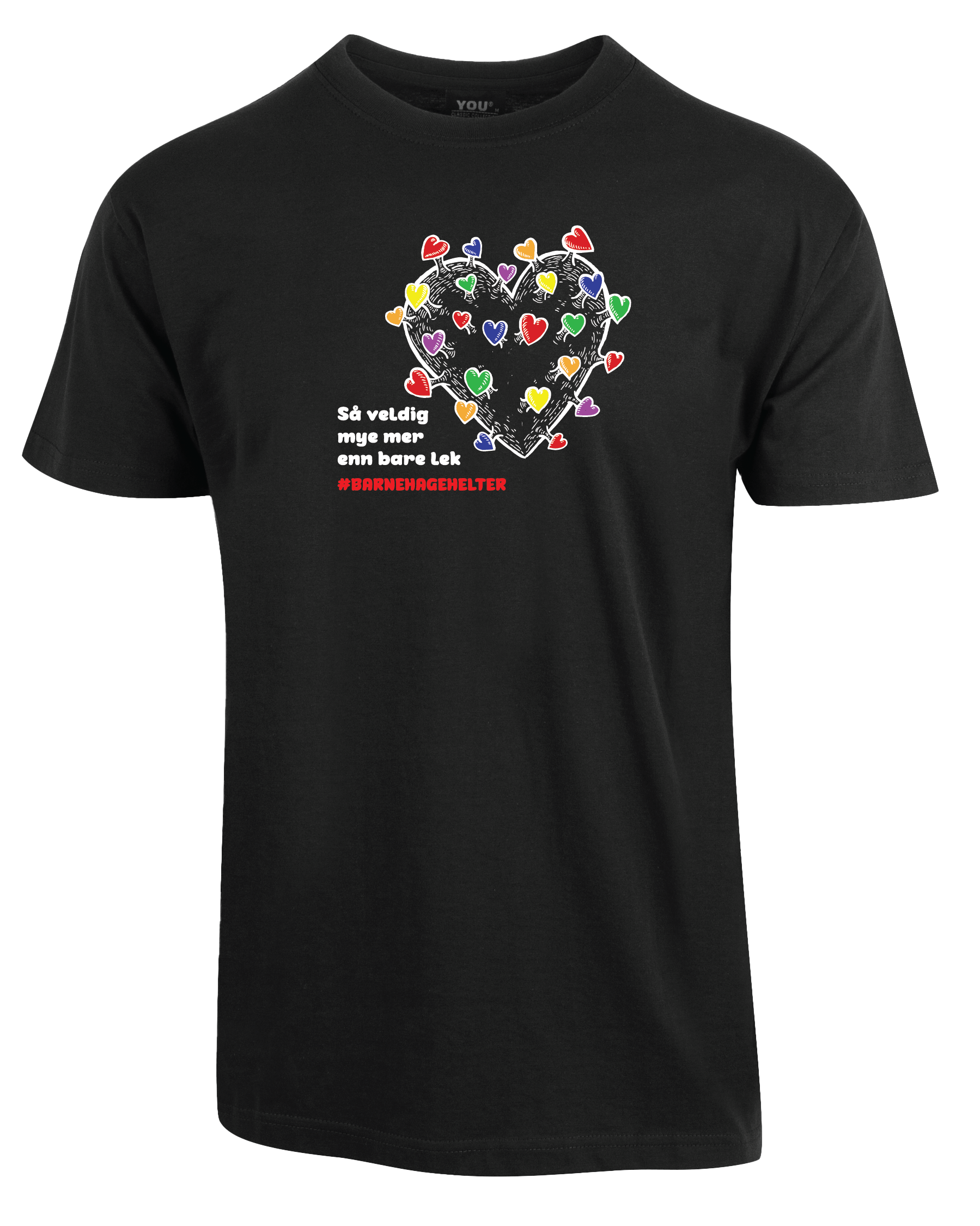 Kindergarten Heroes T-Shirt Black