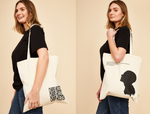 Load image into Gallery viewer, I KNOW, YOU KNOW - NATURAL TOTEBAG
