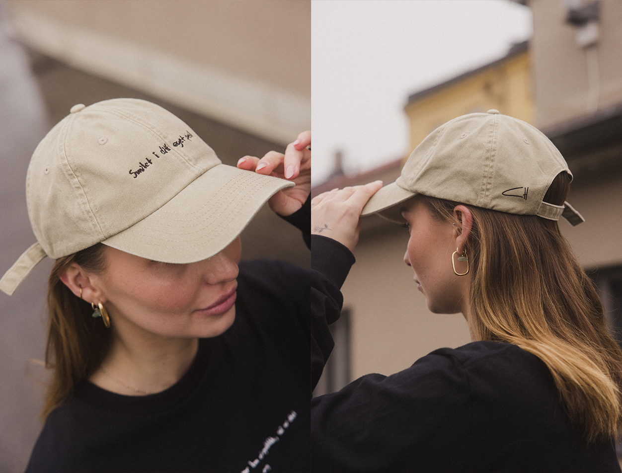 Vintage Denim Caps The smile in your own mirror